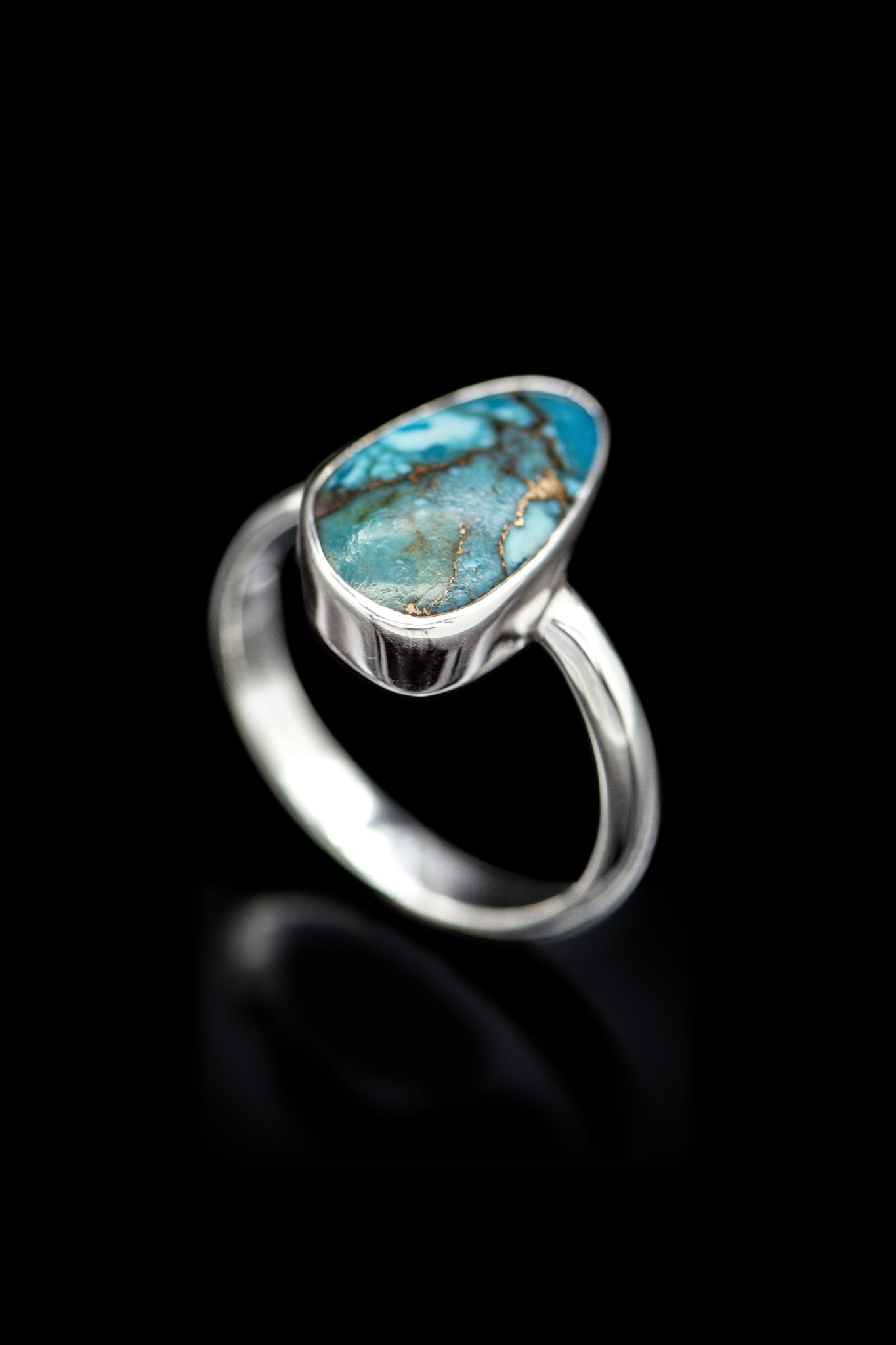 El natural turquoise bronze